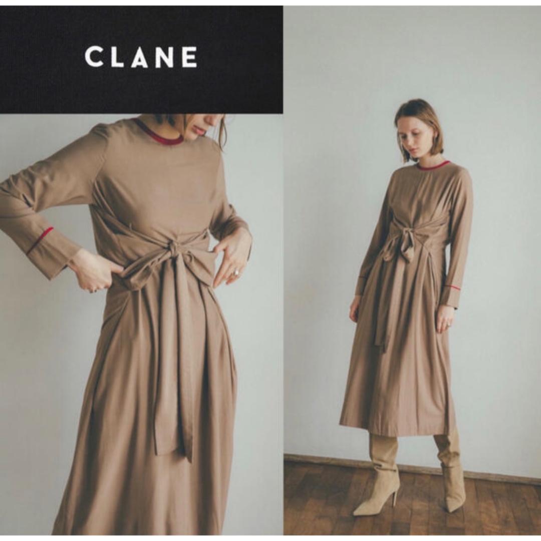 最安値 clane MARBLE TWIST ワンピース クラネ | フリマアプリ ラクマ