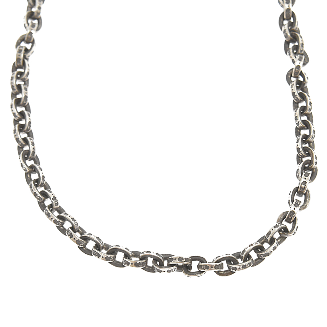 CHROME HEARTS クロムハーツ PAPER CHAIN 18/ペーパーチェーン18inch オールドシルバーネックレス ネックレス