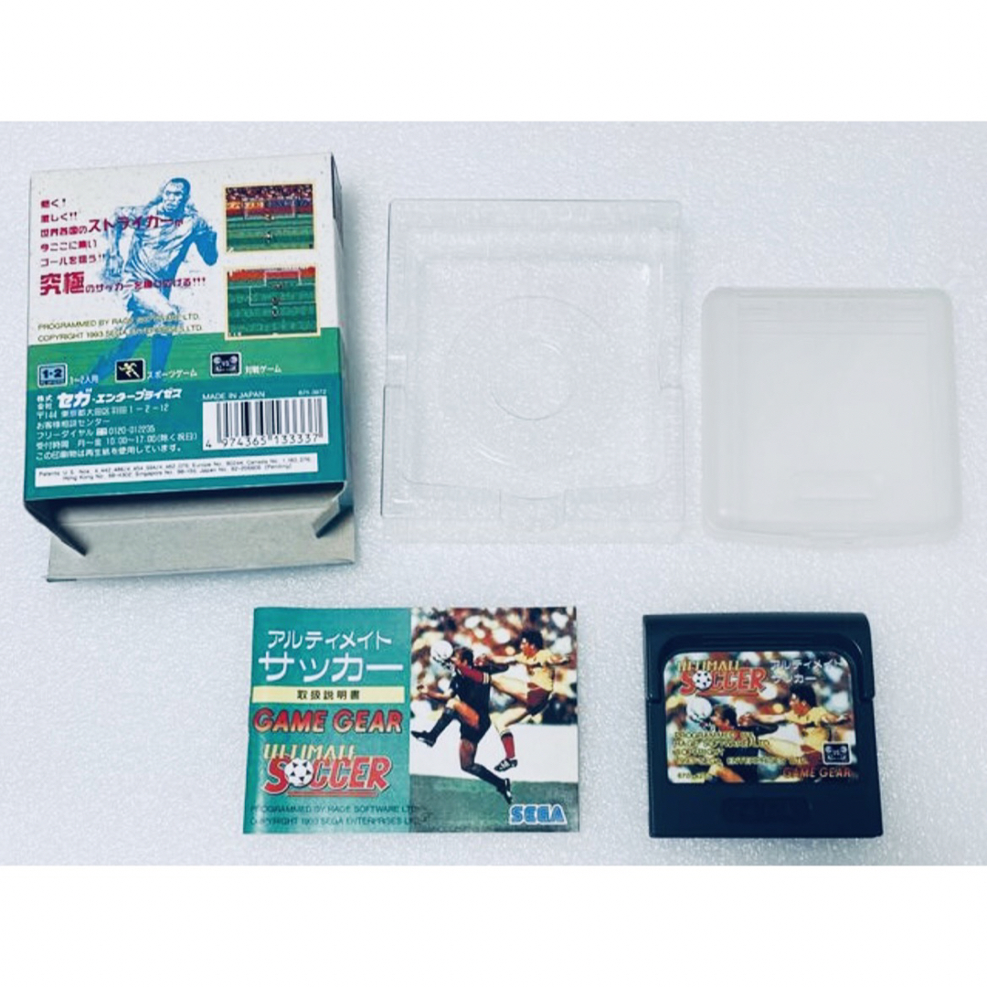 SEGA(セガ)のULTIMATE SOCCER [GG] エンタメ/ホビーのゲームソフト/ゲーム機本体(携帯用ゲームソフト)の商品写真