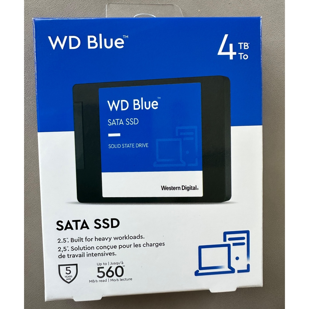 WD ウェスタンデジタル　4TB SSD  WDS400T2B0A