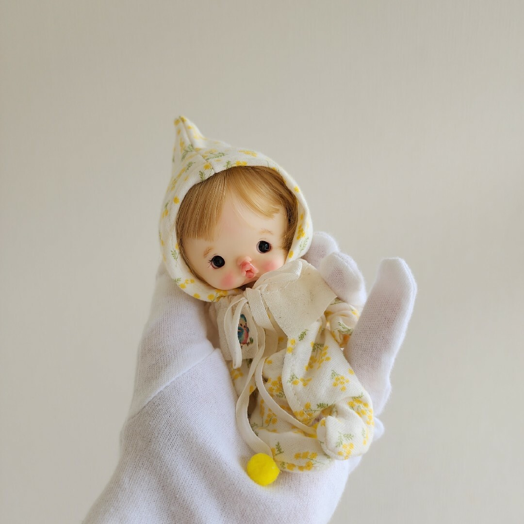 *miumoe*Buchudoll⁡③　♡ （ぶちゅドール）ミモザ ハンドメイドのぬいぐるみ/人形(人形)の商品写真