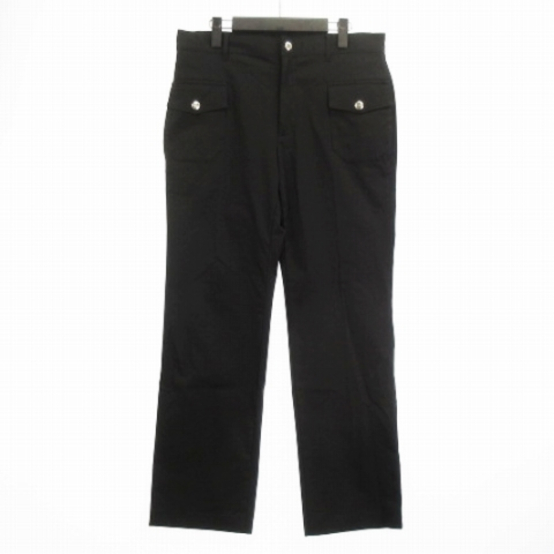 GIVENCHY(ジバンシィ)のジバンシィ カーゴ ポケット パンツ コットン 黒 ブラック 50 ボトムス メンズのパンツ(スラックス)の商品写真
