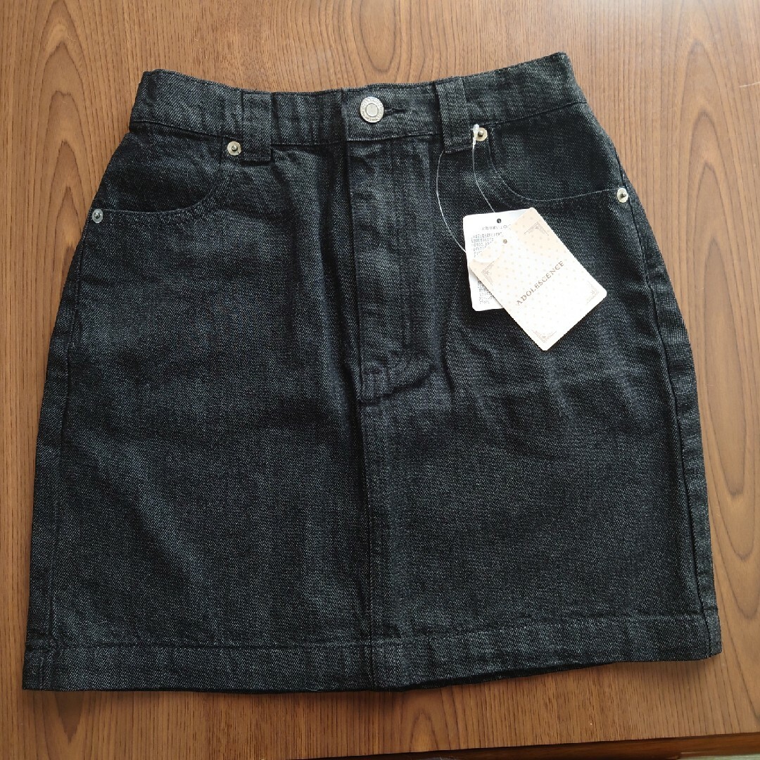 ADOLESCENCE(アドレセンス)の〈新品〉デニム ミニスカート サイズＭ-値下げ- レディースのスカート(ミニスカート)の商品写真