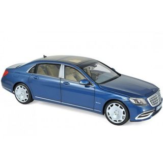 ノレブ 1/18 メルセデス マイバッハ S650 19 メタリックブルー ㉕(ミニカー)