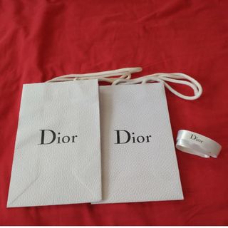 ディオール(Dior)のDior　ディオール　ショッパー　紙袋　リボン付き(ショップ袋)