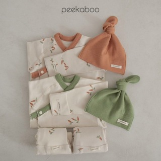 peekaboo carrot newborn Set 新生児 ロンパース(ロンパース)
