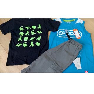 アウトドア(OUTDOOR)の新品あり☆男の子　130サイズ☆セット　まとめ売り(Tシャツ/カットソー)