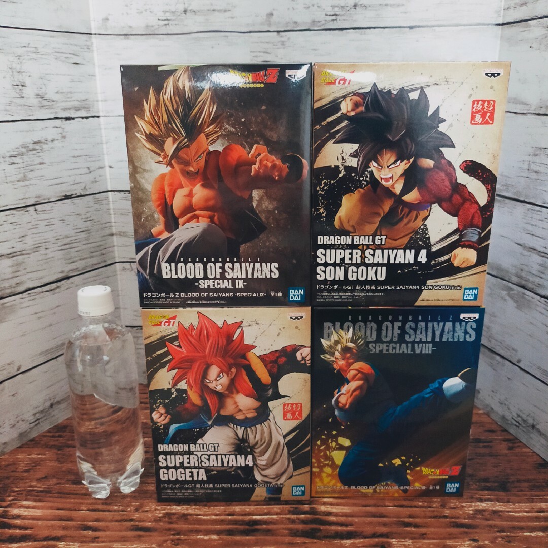 ドラゴンボール　プライズフィギュア4体セット エンタメ/ホビーのフィギュア(アニメ/ゲーム)の商品写真