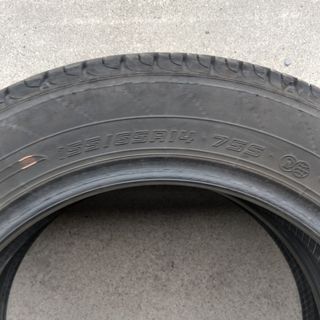 ダンロップ(DUNLOP)のダンロップ　エナセーブEC204  155/65R14  2本(タイヤ)