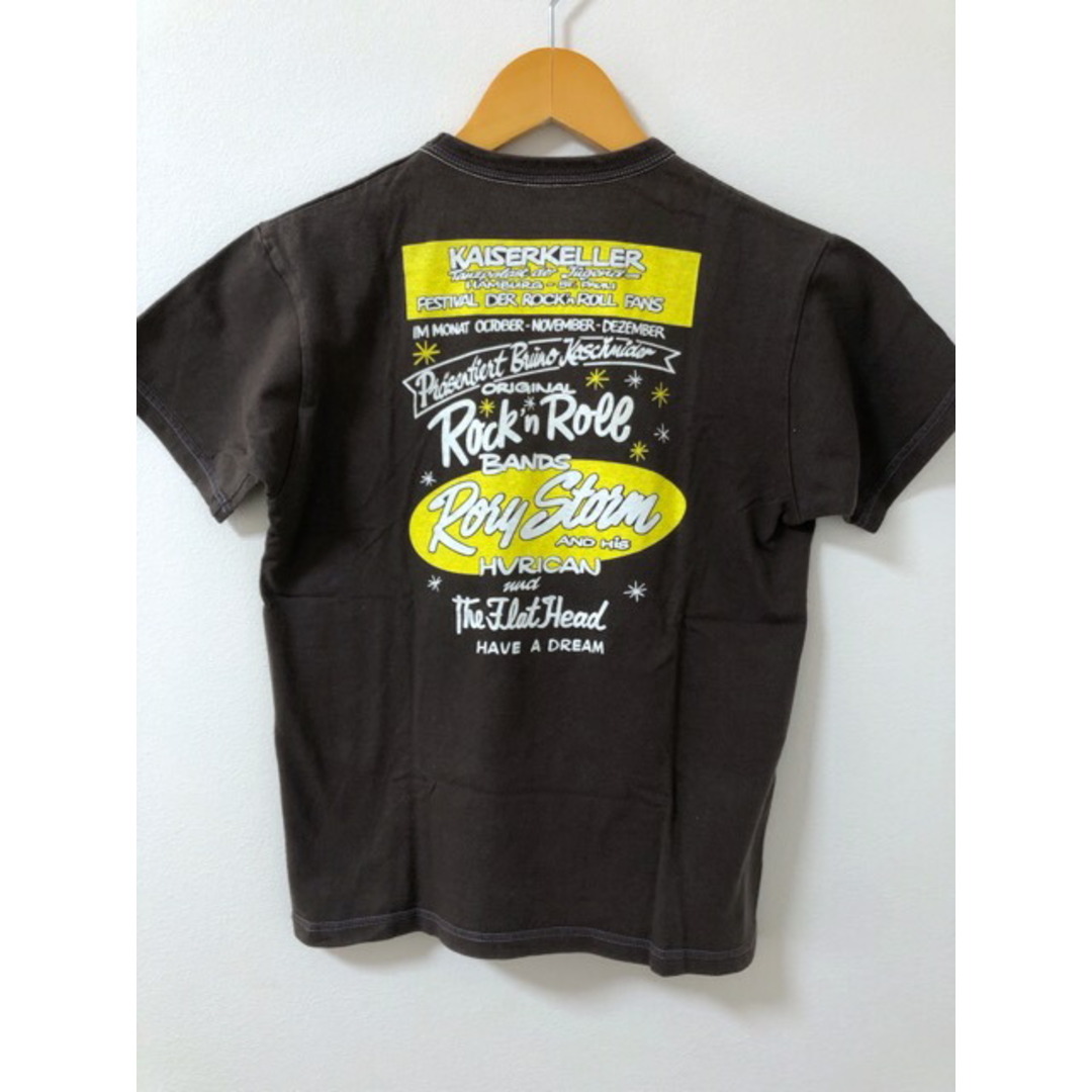 THE FLAT HEAD(フラットヘッド)のTHE FLAT HEAD（フラットヘッド）プリントTシャツ【中古】【007】 メンズのトップス(Tシャツ/カットソー(半袖/袖なし))の商品写真