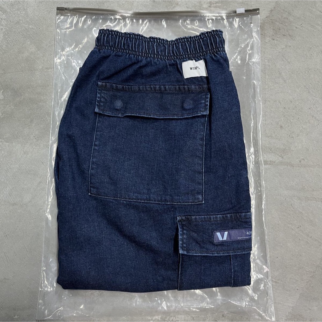 W)taps - WTAPS GIMMICK TROUSERS Lサイズ INDIGO 新品未使用の通販 by ...