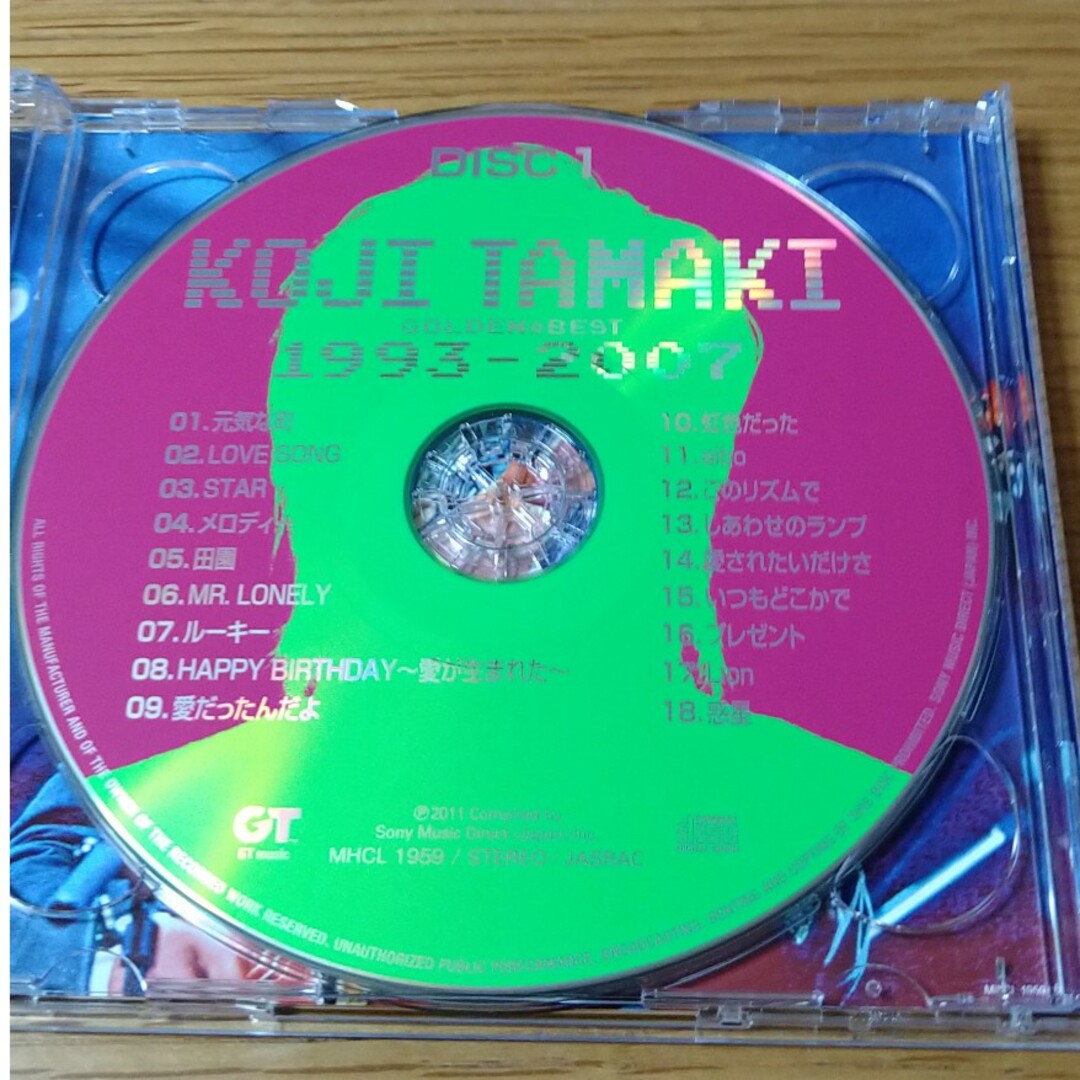 GOLDEN☆BEST 玉置浩二 1993-2007 エンタメ/ホビーのCD(ポップス/ロック(邦楽))の商品写真