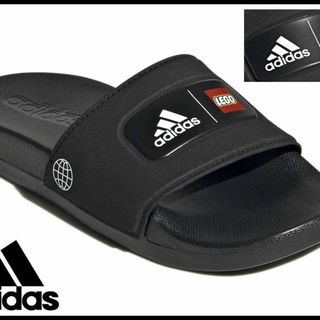 アディダス(adidas)のG② 新品 アディダス レゴ GW8112 ロゴ キッズ サンダル 17.0 ①(サンダル)