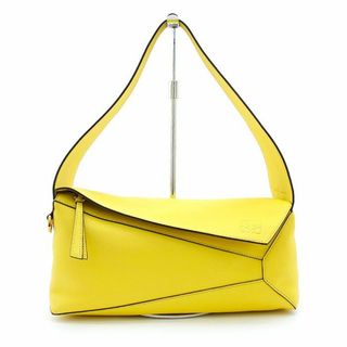 ロエベ(LOEWE)の良品 ロエベ ショルダーバッグ パズル ナパレザー レモン イエロー LOEWE(ショルダーバッグ)