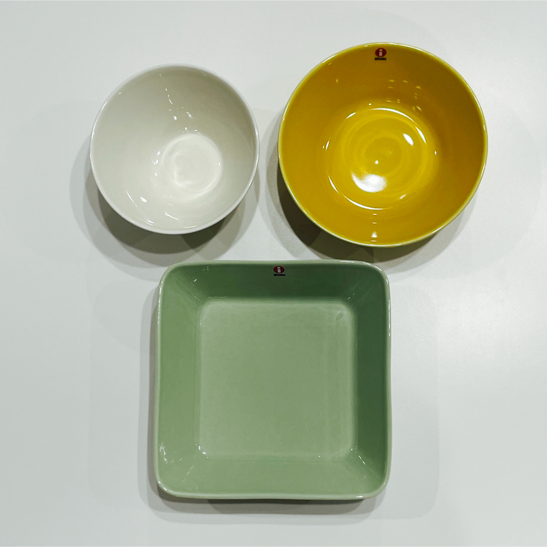 iittala(イッタラ)のイッタラ  ティーマ 16cm スクエア  セラドングリーン 2個セット インテリア/住まい/日用品のキッチン/食器(食器)の商品写真