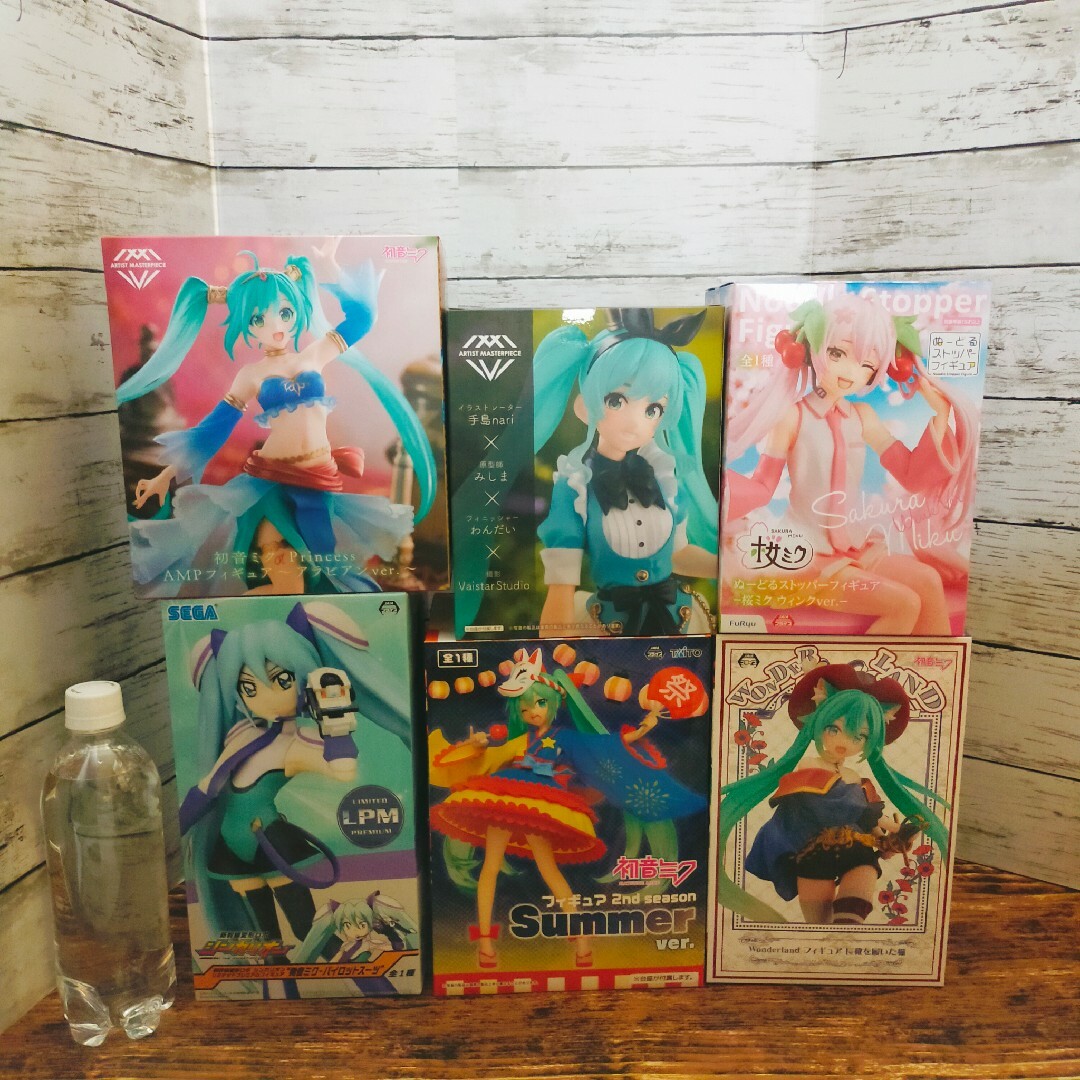 初音ミク　プライズフィギュア6体セット