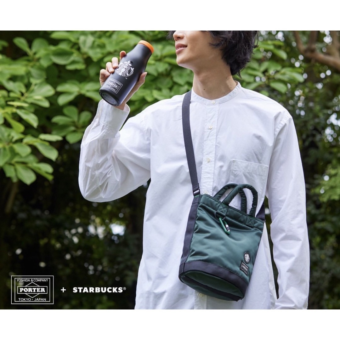 PORTER(ポーター)のPORTER Starbucks Drum Bag S ポーター  メンズのバッグ(ショルダーバッグ)の商品写真