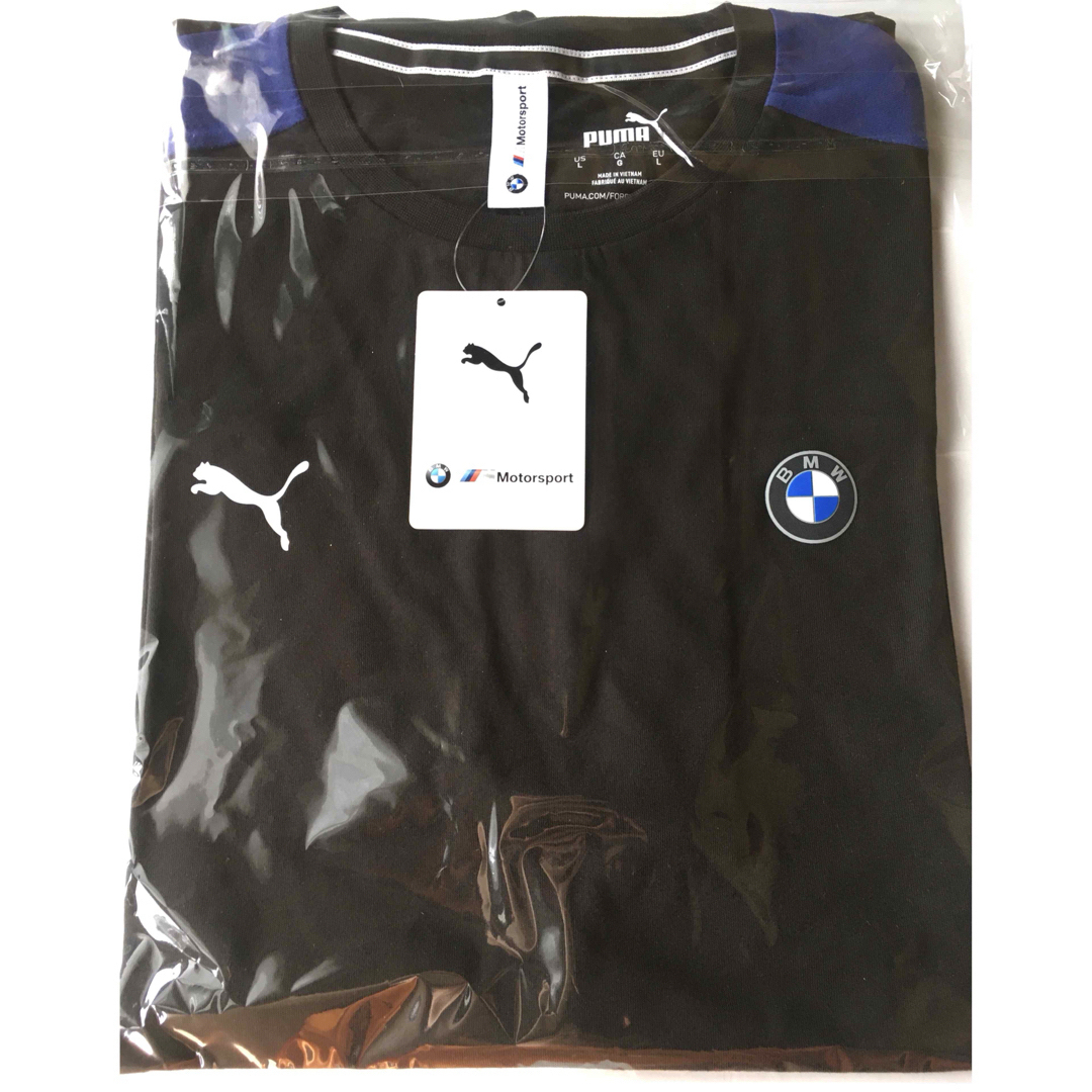 PUMA(プーマ)の【PUMA / プーマ】BMWコラボTシャツ・ブラック系・メンズXL相当（未着用 メンズのトップス(Tシャツ/カットソー(半袖/袖なし))の商品写真