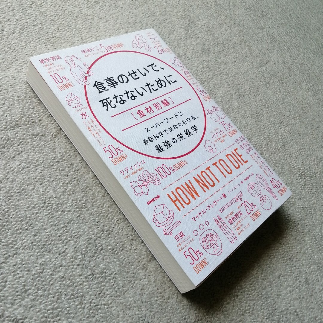 食事のせいで、死なないために　食材別編 マイケル・グレガー　ジーン・ストーン　著 エンタメ/ホビーの本(ノンフィクション/教養)の商品写真