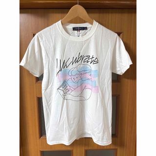 レイジブルー(RAGEBLUE)の未使用美品 RAGEBLUE レイジブルー プリントTシャツ S 読書(Tシャツ/カットソー(半袖/袖なし))