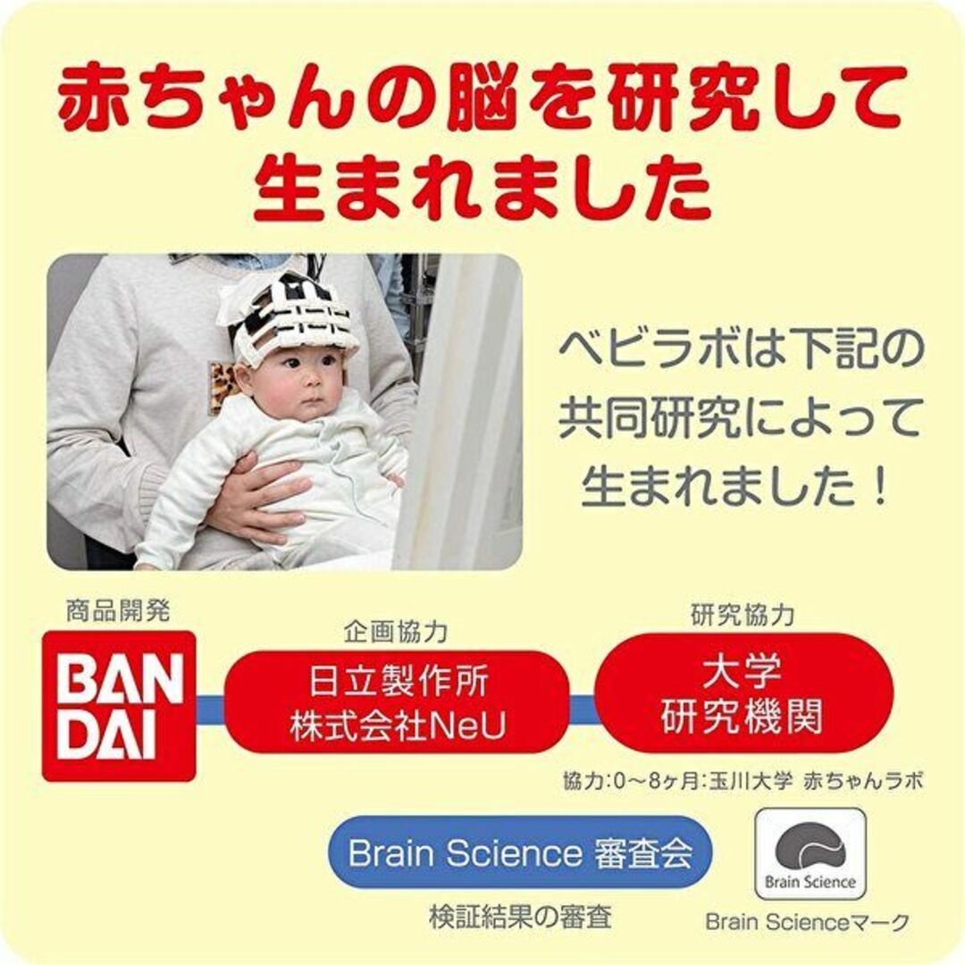 BANDAI(バンダイ)のベビラボ アンパンマン やさしいやわらかつみき 布つみき （新品）送料無料 キッズ/ベビー/マタニティのおもちゃ(積み木/ブロック)の商品写真