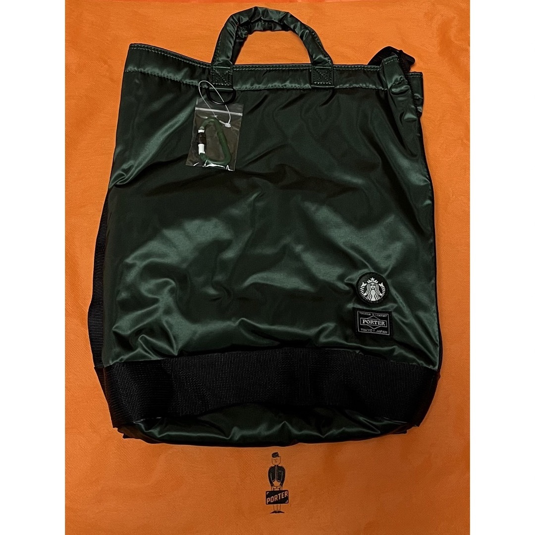 PORTER - PORTER Starbucks Drum Bag L ポーター スターバックスの通販