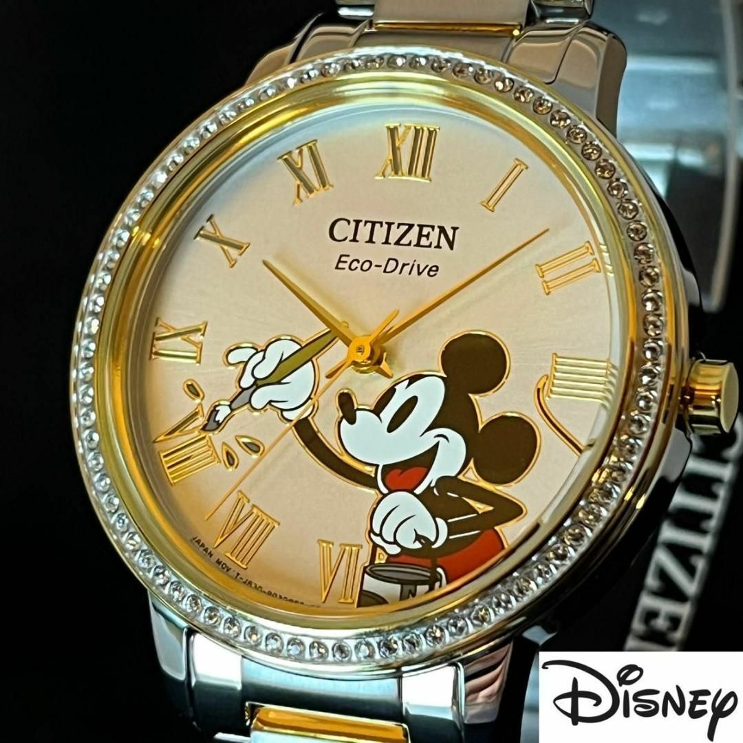 【Disney】展示品/CITIZEN/ミッキー /シチズン/レディース腕時計テリーの時計