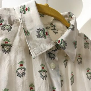 ユニクロ(UNIQLO)のシルク シャツブラウス(シャツ/ブラウス(長袖/七分))