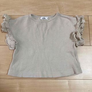 ペアマノン(pairmanon)のペアマノン　フリルスリーブ　トップス　90 PAIR MANON(Tシャツ/カットソー)