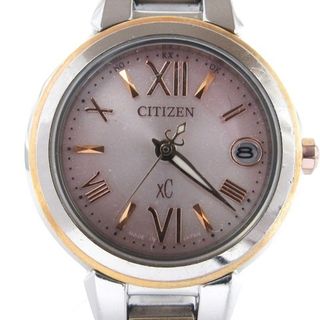 CITIZEN - シチズン クロスシー XC 腕時計 アナログ 電波ソーラー 文字