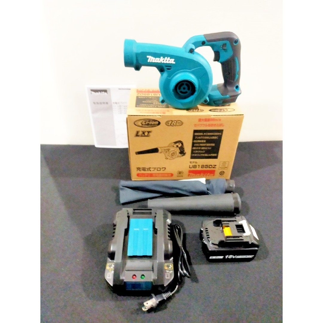 ꫛꫀꪝ✧新品✦未使用マキタ 18v 充電式ブロワ 本体 充電器