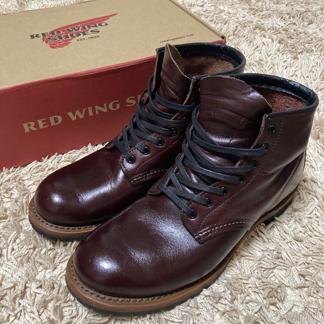 レッドウィング　ベックマン　9011 ブラックチェリー　7ハーフD 25.5redwing