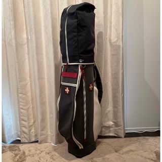 コンディション良好 モノグラム ☆木の庄帆布 パイプキャディバッグ