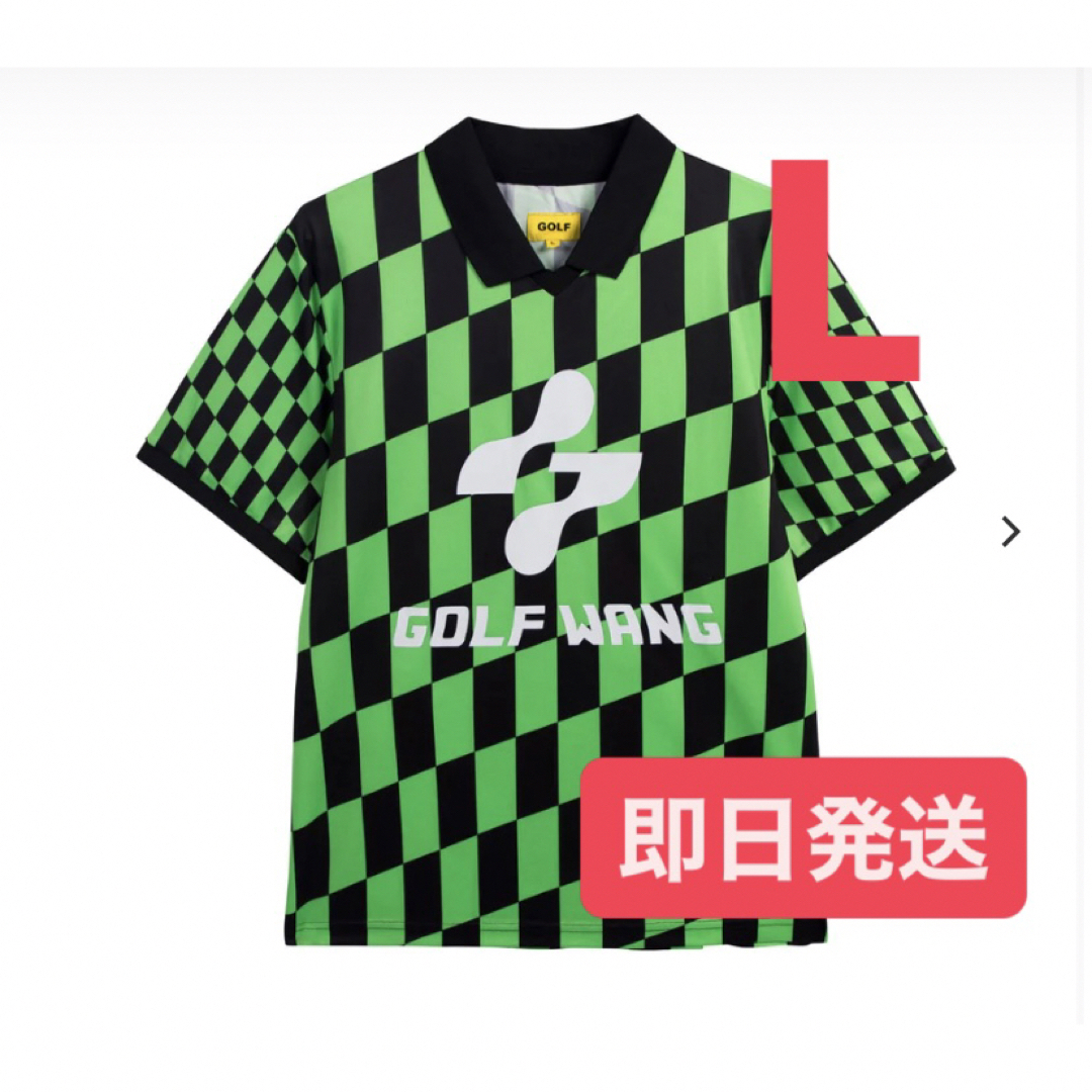 最新作 大人気 GOLF WANG  サッカージャージ ユニフォーム  LサイズTシャツ/カットソー(半袖/袖なし)