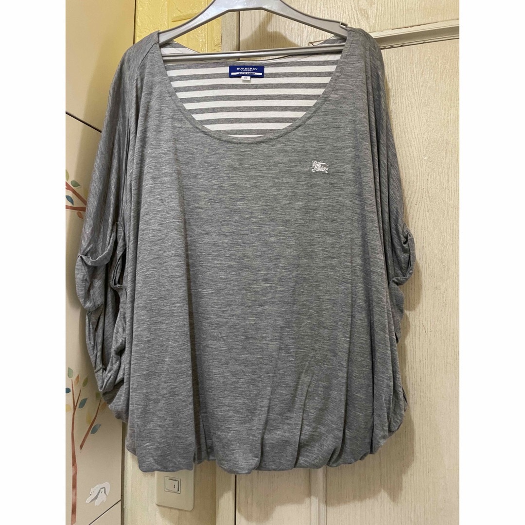 BURBERRY(バーバリー)のBURBERRY ドルマン袖Tシャツ　38サイズ(Mサイズ) レディースのトップス(Tシャツ(半袖/袖なし))の商品写真