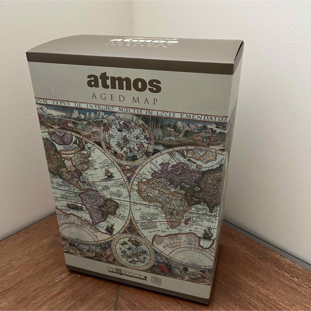 Bearbrick x Atmos Medicom Toy Aged Map 1