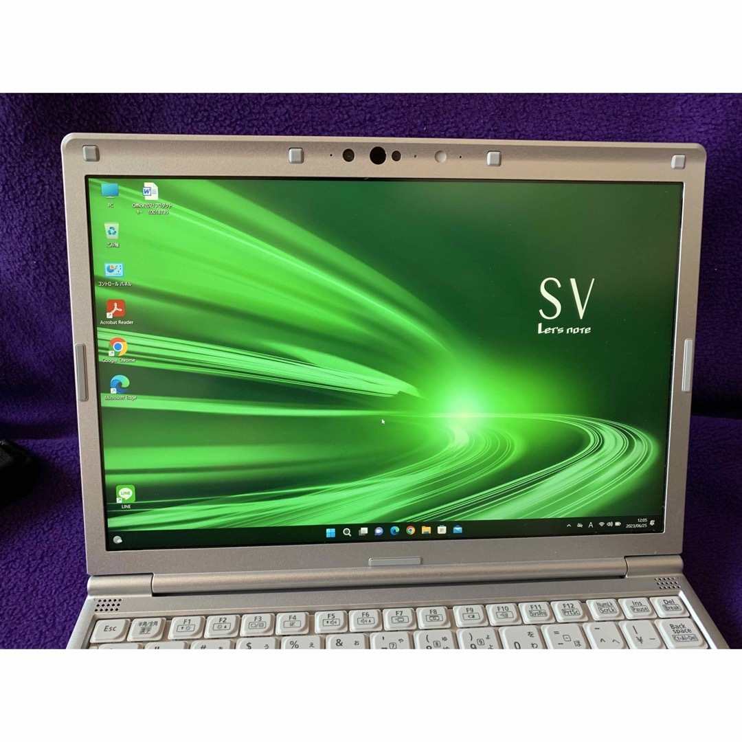 Panasonic - レッツノート SV8 8G/256GB Office2021認証済の通販 by