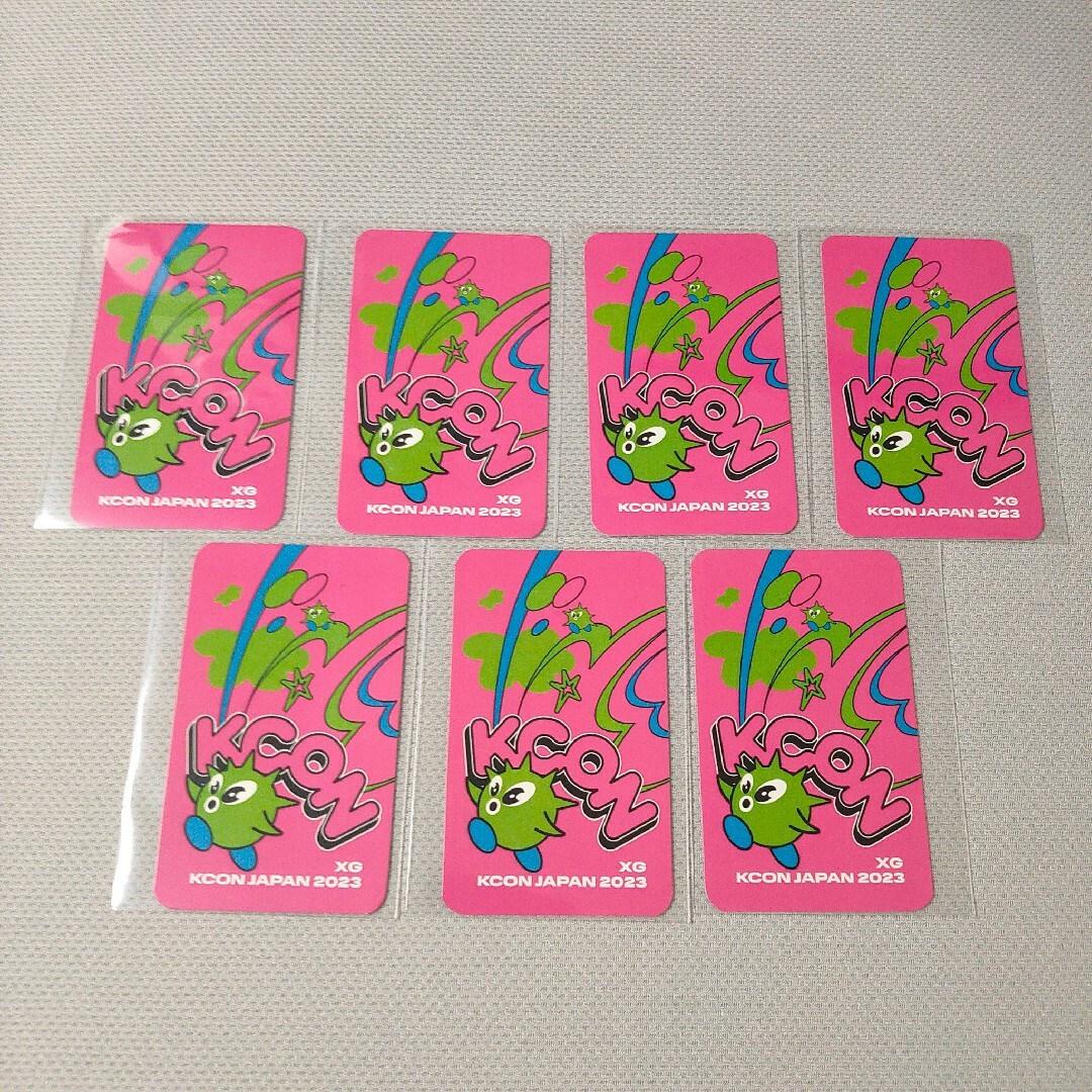 XG KCON JAPAN 2023 CAFE トレカ 7枚セット | omundoeoseular.com.br