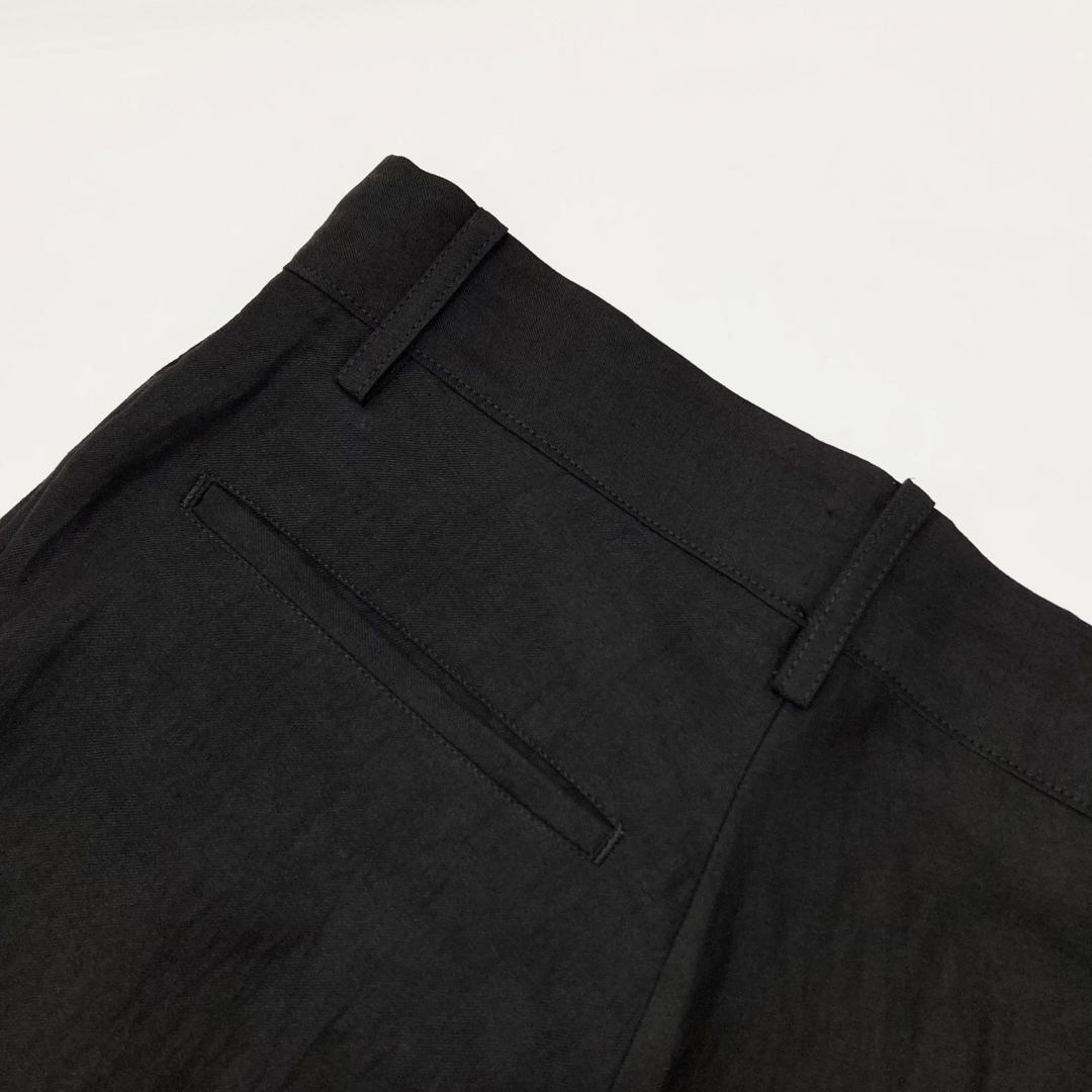 LIMI feu 22SS Li/Cu Gabardine Pants 黒2-