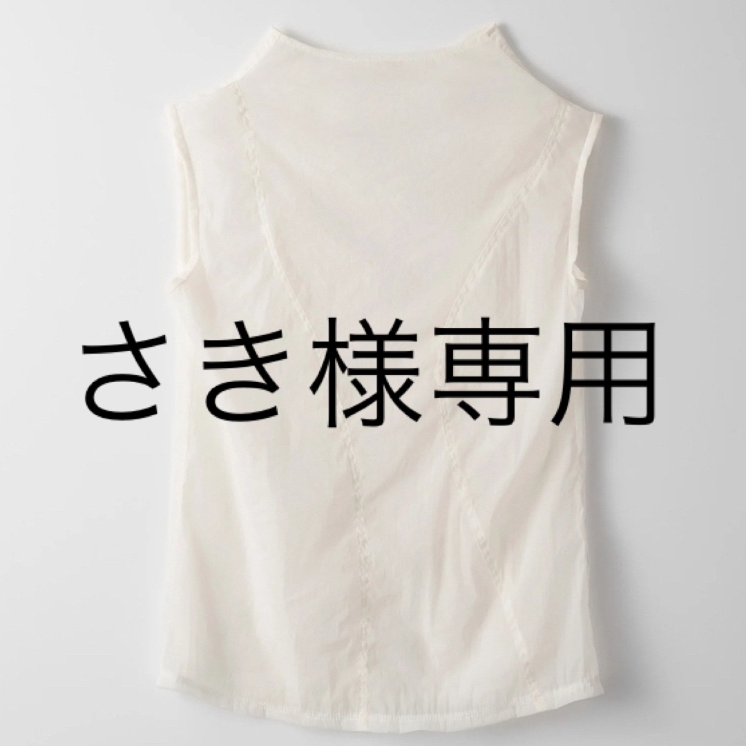 MURRAL - さき様専用 murral Translucent top (White)の通販 by yuki's