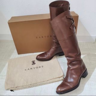 日本クリアランス - SARTORE サルトル サイドジップブーツ 23.5㎝ EU36