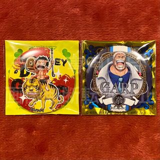 モンキー・D・ガープ セット ONE PIECE ワンピース 輩 缶バッジ(バッジ/ピンバッジ)