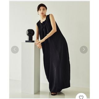 レイビームス(Ray BEAMS)の完売品 Ray BEAMS RBS /パネル キリカエ ノースリーブ ワンピース(ロングワンピース/マキシワンピース)