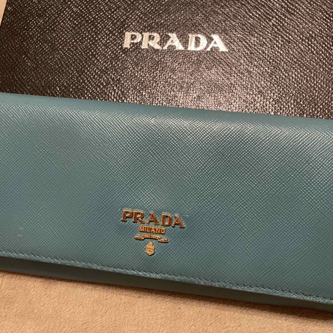 PRADA 長財布　サフィアーノレザー | フリマアプリ ラクマ