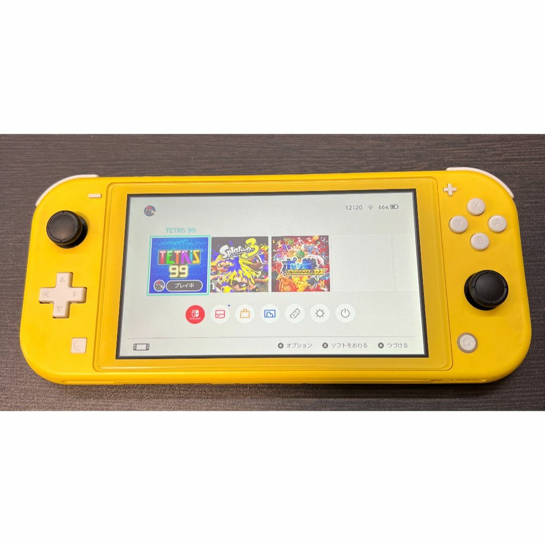 携帯用ゲーム機本体【ジャンク】(581) 本体のみ Switch Lite イエロー