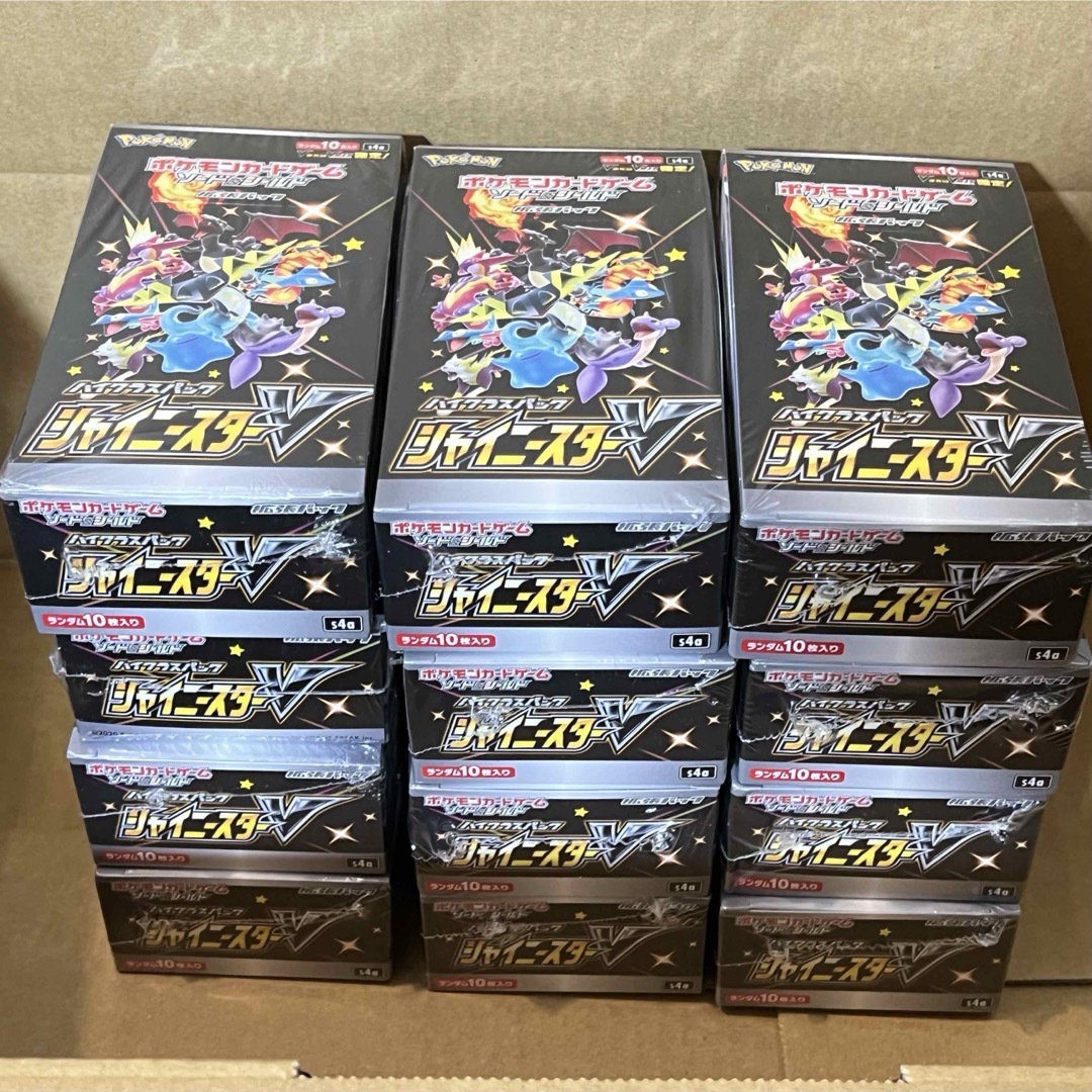 Box/デッキ/パック シャイニースターV 12box 新品 未開封 シュリンク