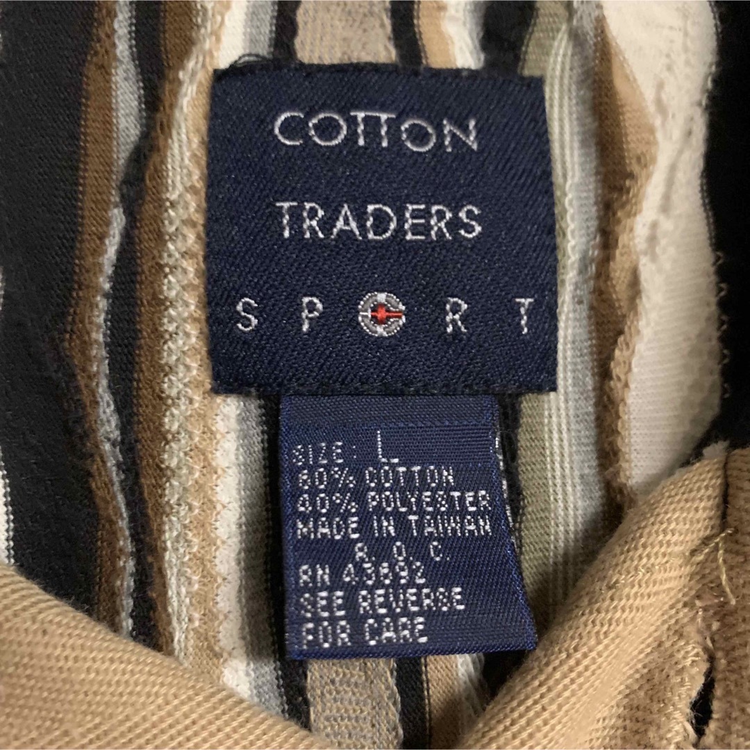 【めちゃ可愛】vintage  3D デザイン ニット ポロシャツ ブラウン メンズのトップス(ニット/セーター)の商品写真
