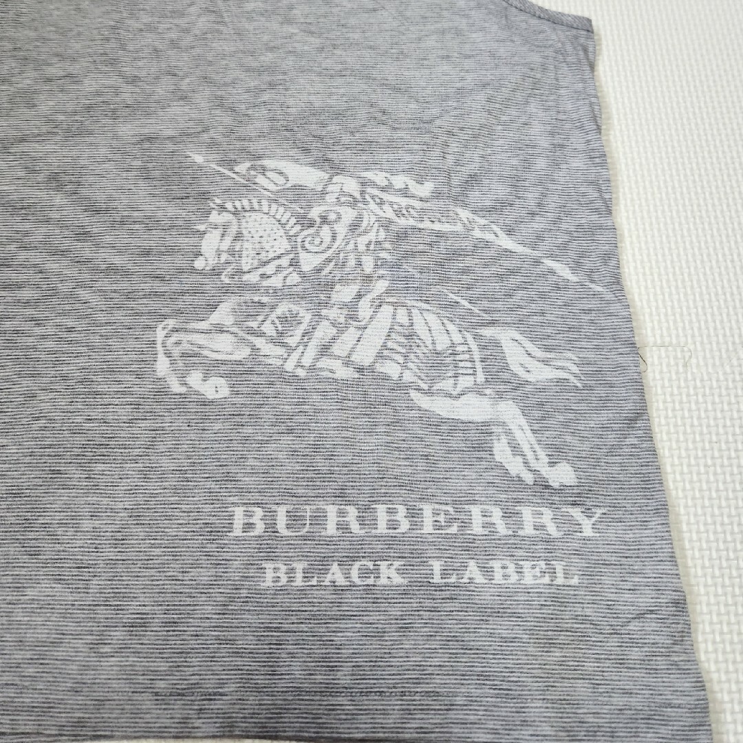 BURBERRY BLACK LABEL(バーバリーブラックレーベル)のバーバリー ロゴプリント タンクトップ メンズのトップス(タンクトップ)の商品写真