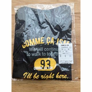 コムサイズム(COMME CA ISM)のコムサイズム☆新品☆Tシャツ　半袖ブラック90(Tシャツ/カットソー)