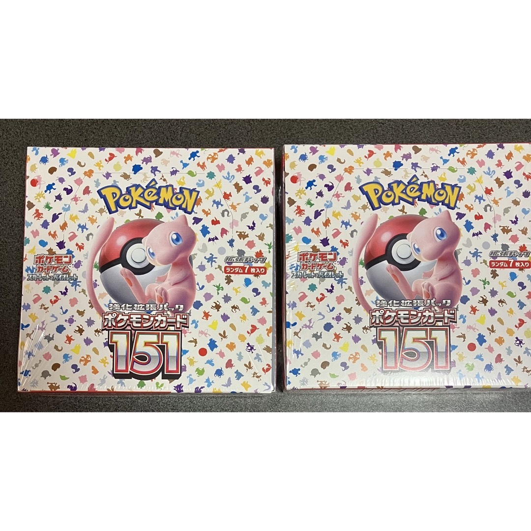 ポケモンカード151 box シュリンク付き 2ボックス - www.bangplanak.com